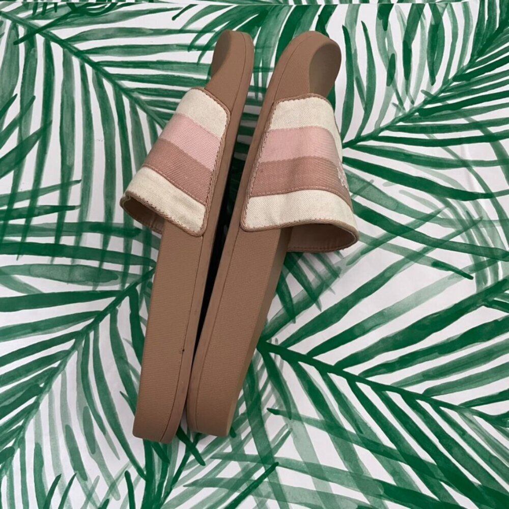 Kate Spade New York Buttercup Blush Pink Pool Slides Women's Size 11 - Picture 6 of 6